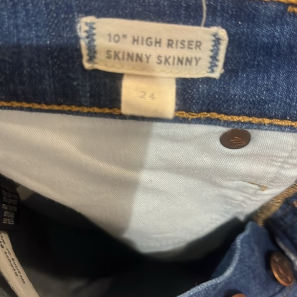 Madewell blue jeans size 24 - Picture 3 of 3